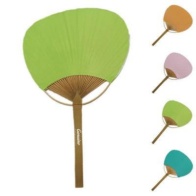 Bamboo Paper Paddle Fan