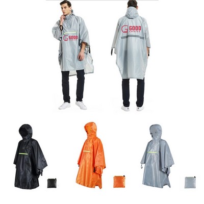 One-Piece Outdoor Three-in-One Raincoat