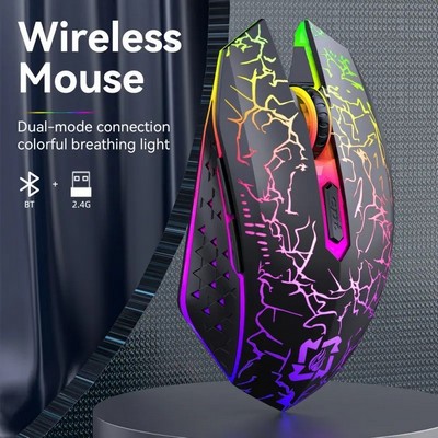 Dual-Mode E-Sports Wireless Gaming Mouse