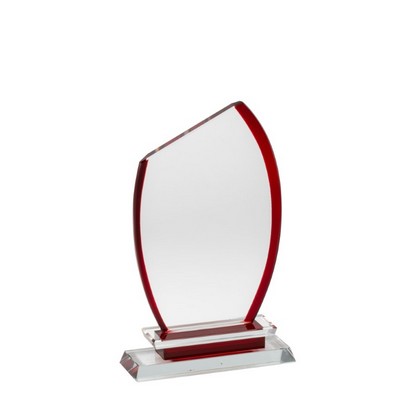 Red Sail Crystal Award, 8.5"H