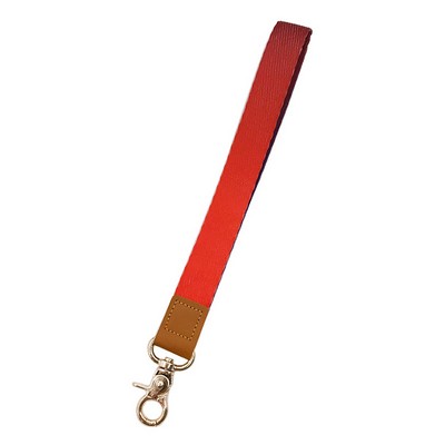 Custom Twill Lanyard With Key Chain