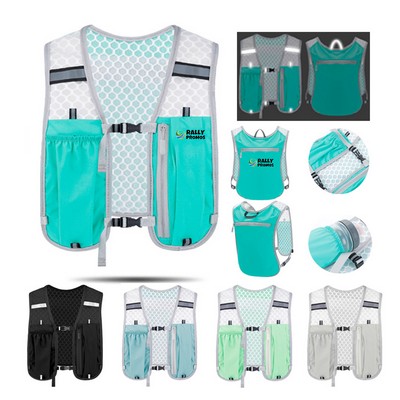 Outdoor Cycling Hiking Hydration Vest Backpack Bag