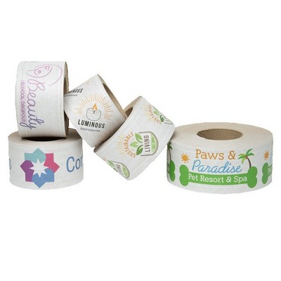 Full Color White Packing Tape