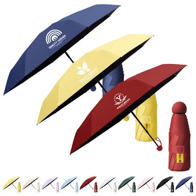 Customized Portable Umbrella with Sun Rain Dual