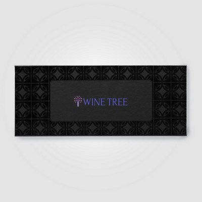 Neve Recycled Stainless Steel Wine Chiller Set & Gift Box - 2 pcs - Full-Color Inkjet