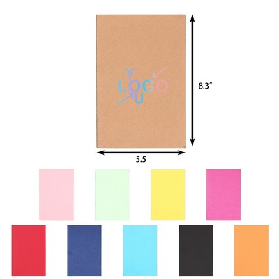 Kraft Horizontal Ruled Notebook with 60 Pages