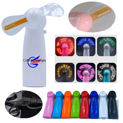 Pre-Programmed Mini Led Flash Fan