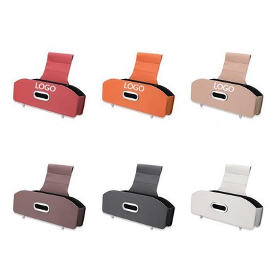 Headrest Mount Back Seat Console Organizer
