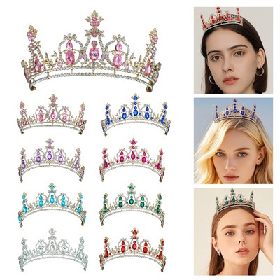 Girl's Royal Birthday Crown Set