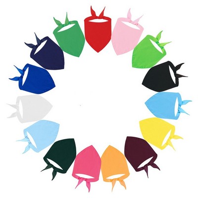 20" Large Polyester Sublimation Pet Bandana