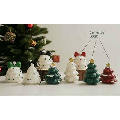 Christmas Tree Scented & Shaped Candle Gift