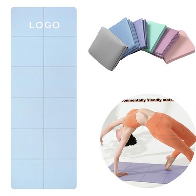 Portable Foldable Fitness Yoga Mat for Exercise