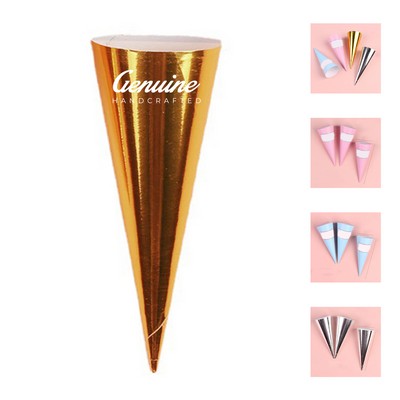 Ice Cream Paper Cone Sleeve