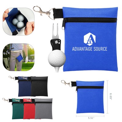 600D Golf Pouch Bag
