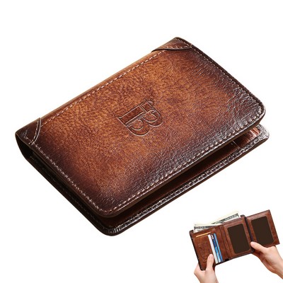 Mens Genuine Leather Wallet