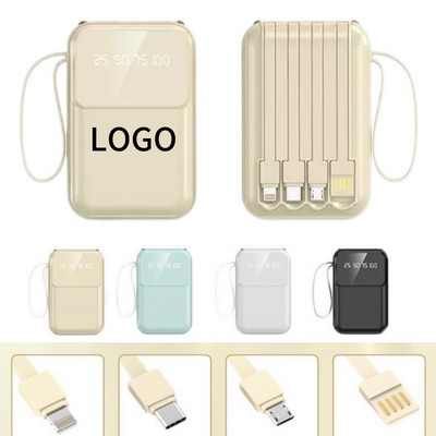 4-in-1 Multi-Functional 10000mAh Portable Power Bank