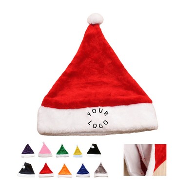 Non Woven Fabric Santa Hat Five Point One Inches Length Two Point Four Inches Width