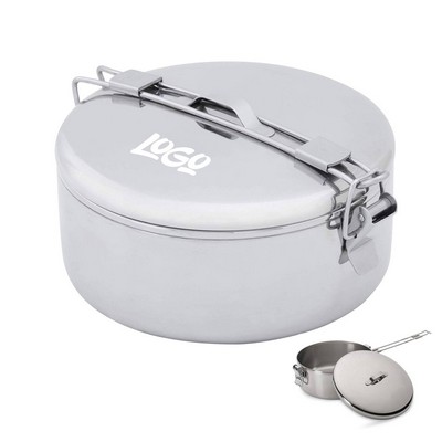 Stainless Steel Camping Pot
