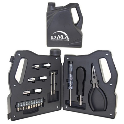Oil Can Shaped 21 Piece Tool Set
