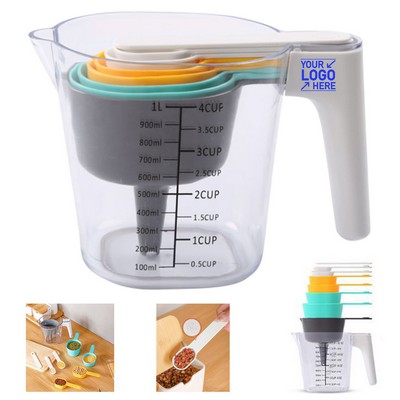 Nesting Measuring Cups And Spoons Set