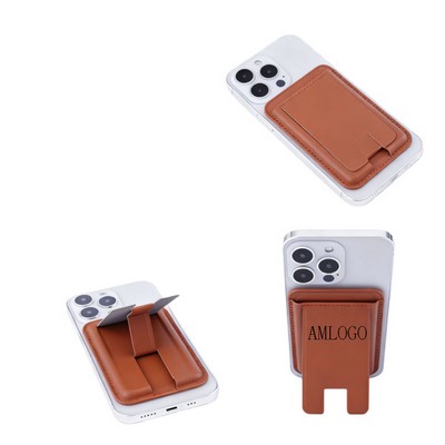 Magnetic Phone Stand Card Case