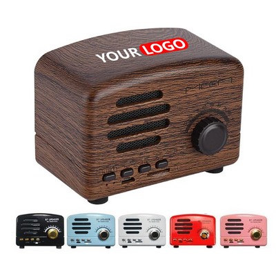 Retro Vintage Bluetooth Speaker