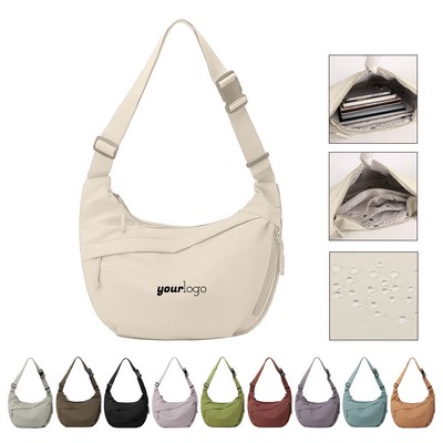 Nylon Canvas Shoulder Bag