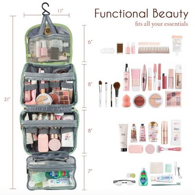 Expandable Hanging Cosmetic Organizer