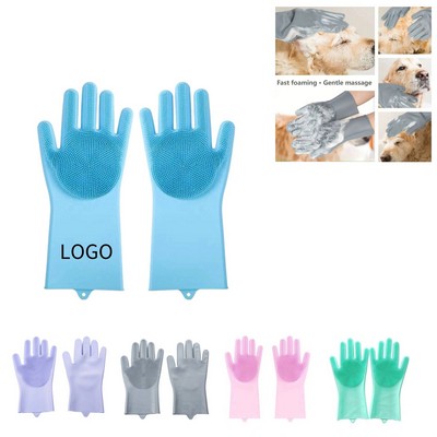 Silicone Cleaning Gloves