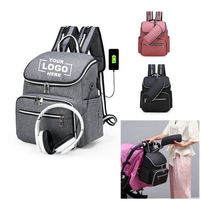 Large Capacity Diaper Bag Backpack