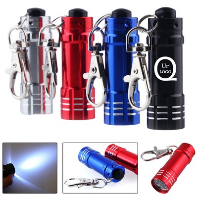 Aluminum Flashlight Keychain