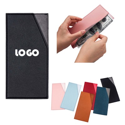 PU Leather Long Envelope Wallet