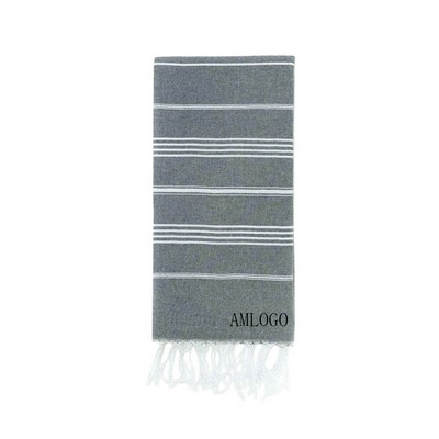 Vibrant Turkish Tassel Beach Towels