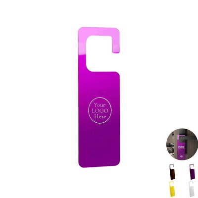 3.15" x 9.45" Acrylic Door Hanger Sign