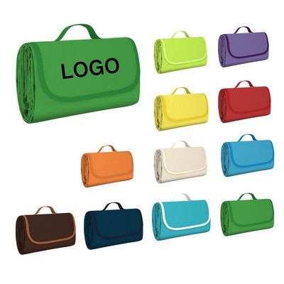 Portable Fleece Picnic Blanket