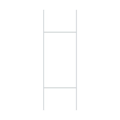 Economy Corrugated Sign Frame | 10" x 24"