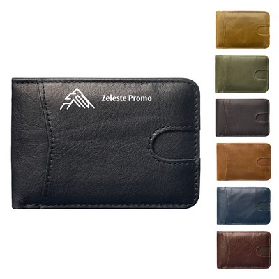 Vintage Waxed Leather Wallet