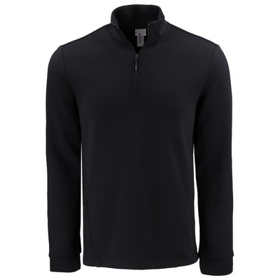 Clique Haven Recycled Mens Quarter Zip Sweatshirt