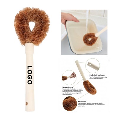 Coconut Fiber Bottle Brush