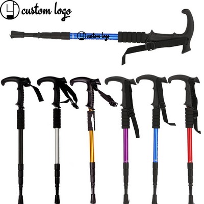 Portable Aluminum Telescopic Trekking Sticks/Poles
