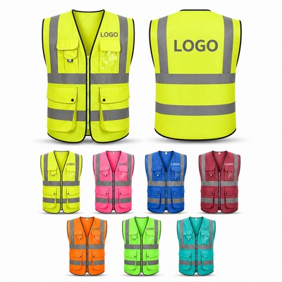 360 Degree Hi-Vis Reflective Safety Vest