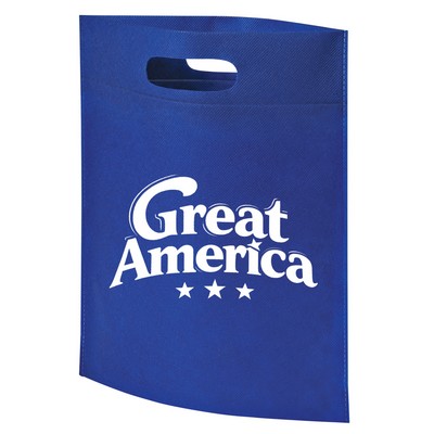 Heat Sealed Non-Woven Exhibition Tote Bag - 14" x 11"