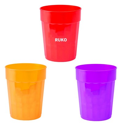12 Oz. Reusable Plastic Stadium Cup - BPA Free
