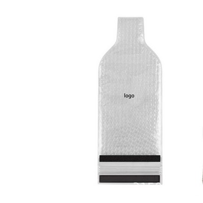 Wine Bottle Bubble Protector Leakproof Travel Bag