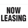 18 Oz. Reinforced Vinyl 2 Sided Message Stack Flag - Now Leasing (3'x8')