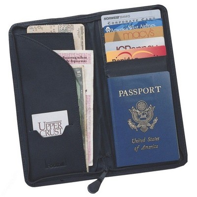 Zippered Travel Wallet