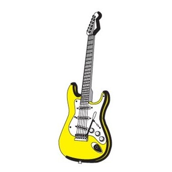 Electric Guitar Maxi Magnet (2 Square Inch)