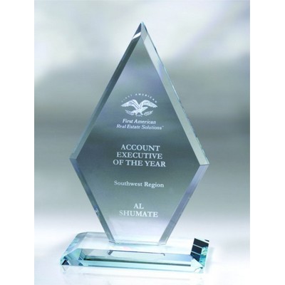 Arrowhead Starfire Glass Award (5"x 8½")