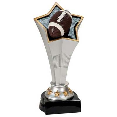 5¾" Football Rising Star Resin Trophy