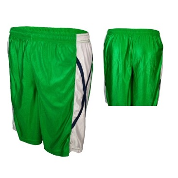 Youth Dazzle Cloth Short w/ Side Contrast X Panel & Piping (7" Inseam)